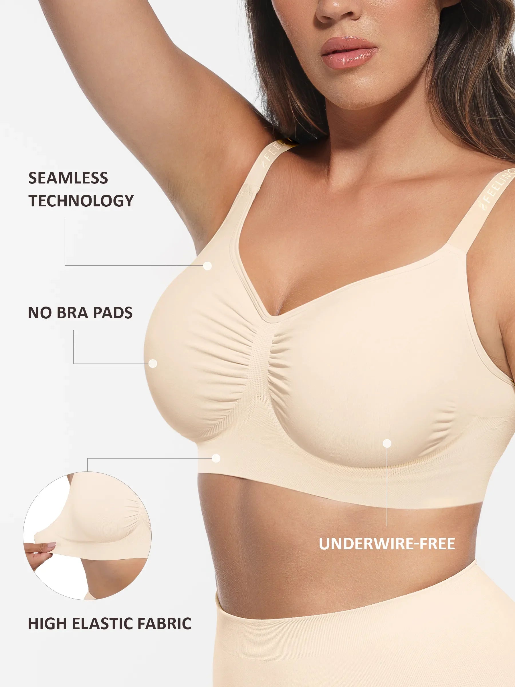 Neonwears Seamless Wireless Bra
