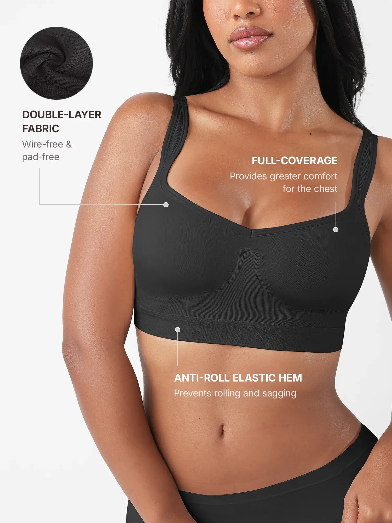 Neonwears Full Coverage Smoothing Wireless Bra