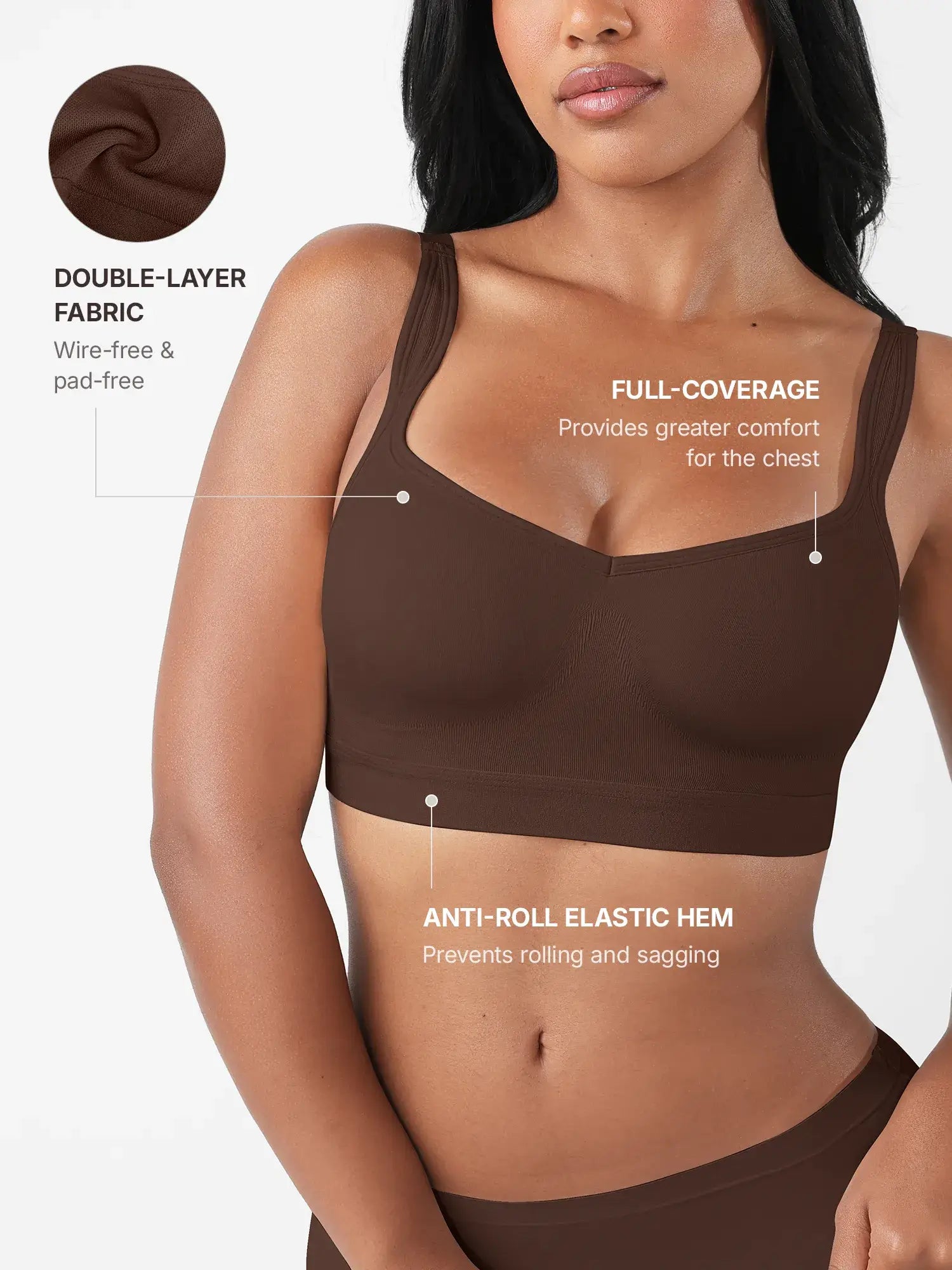 Neonwears Full Coverage Smoothing Wireless Bra