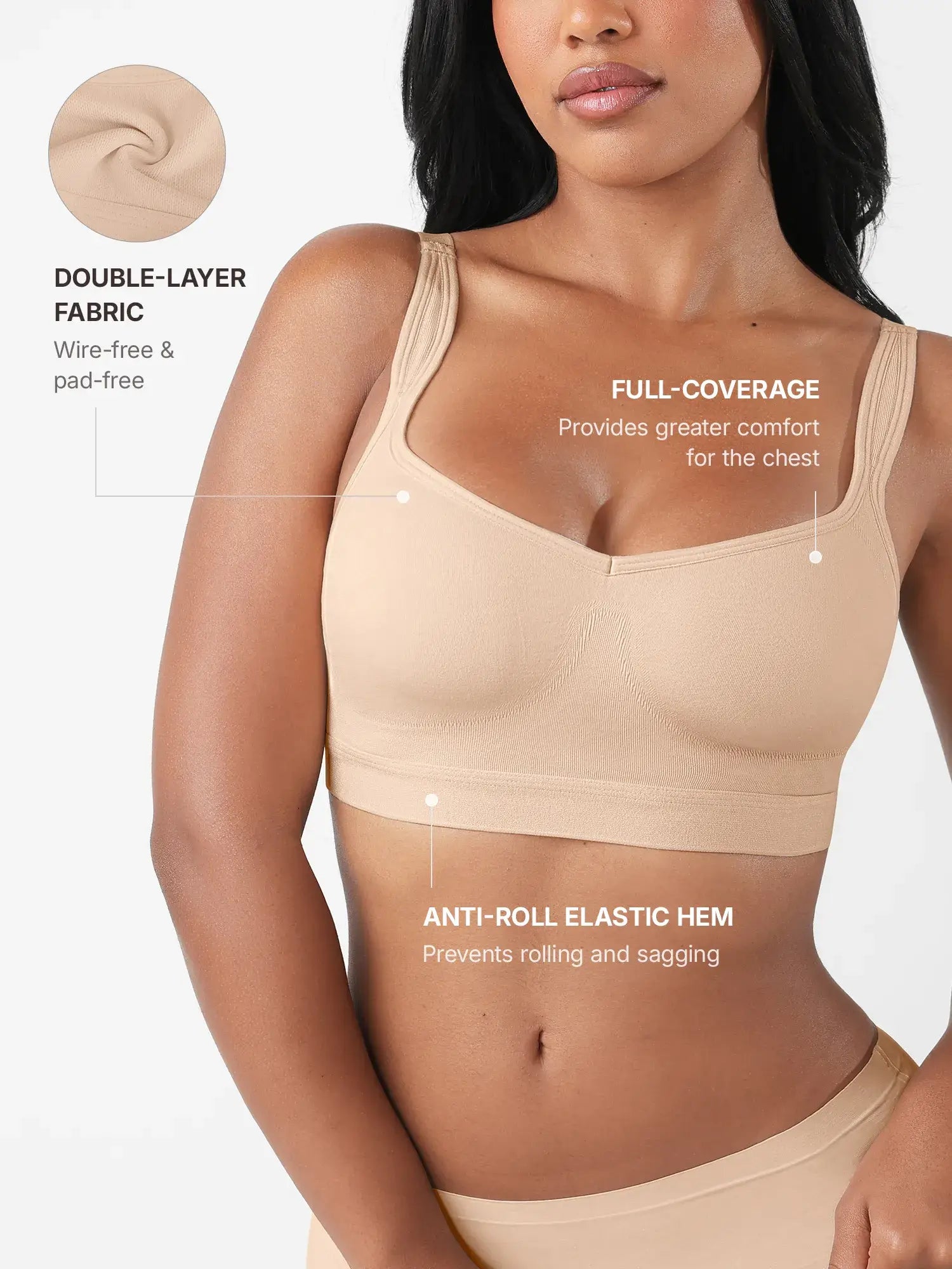 Neonwears Full Coverage Smoothing Wireless Bra