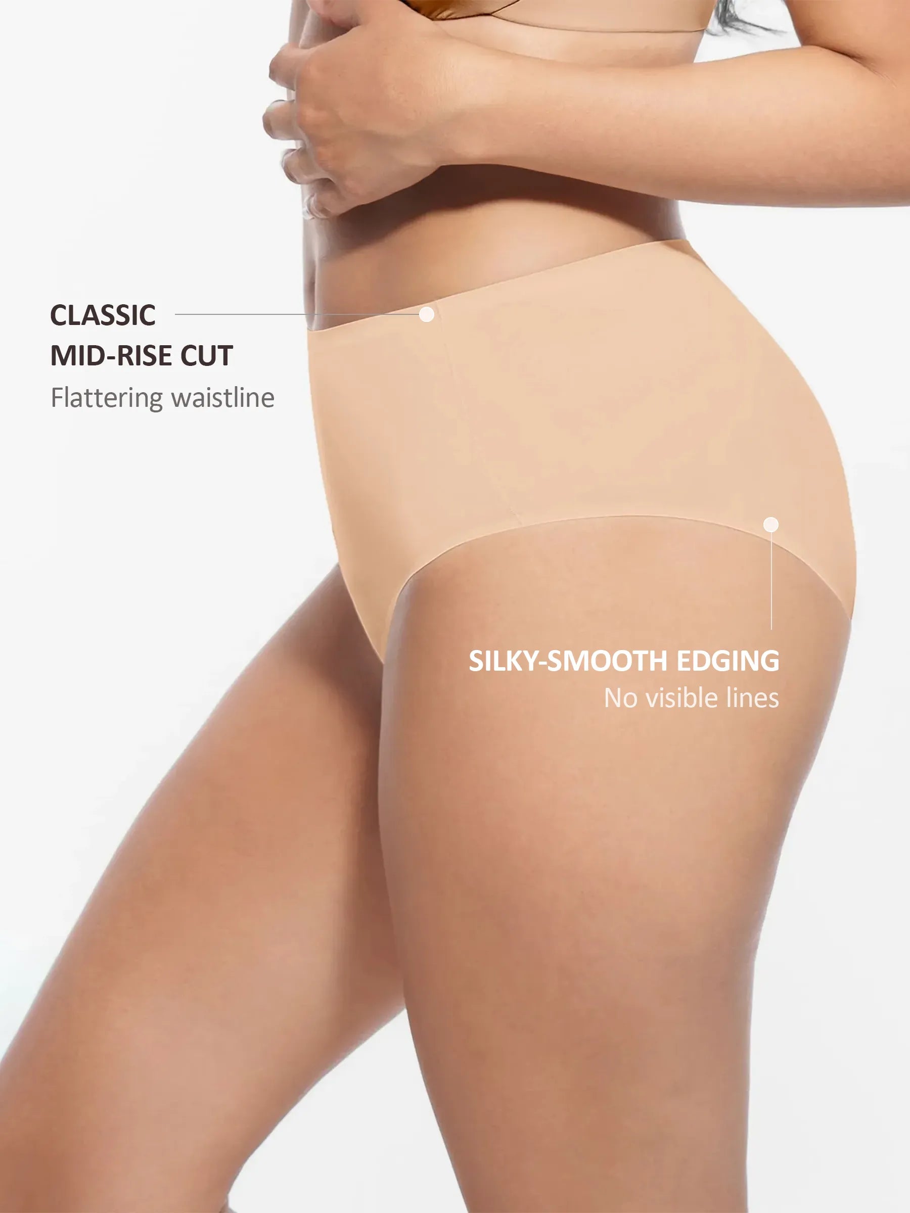 Neonwears Cloud-Like Mid-Waist Brief Panties
