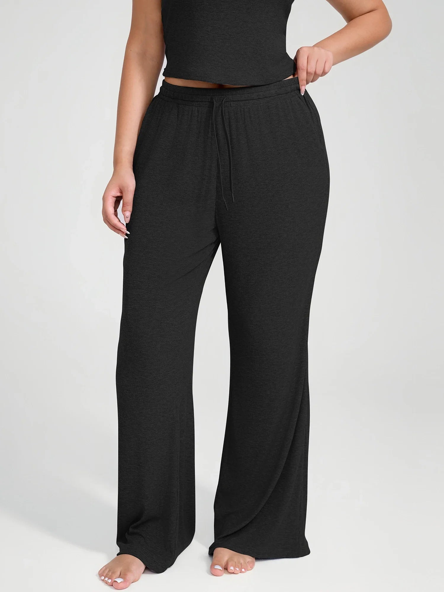 Neonwears Breathable Ribbed Loungewear Pants