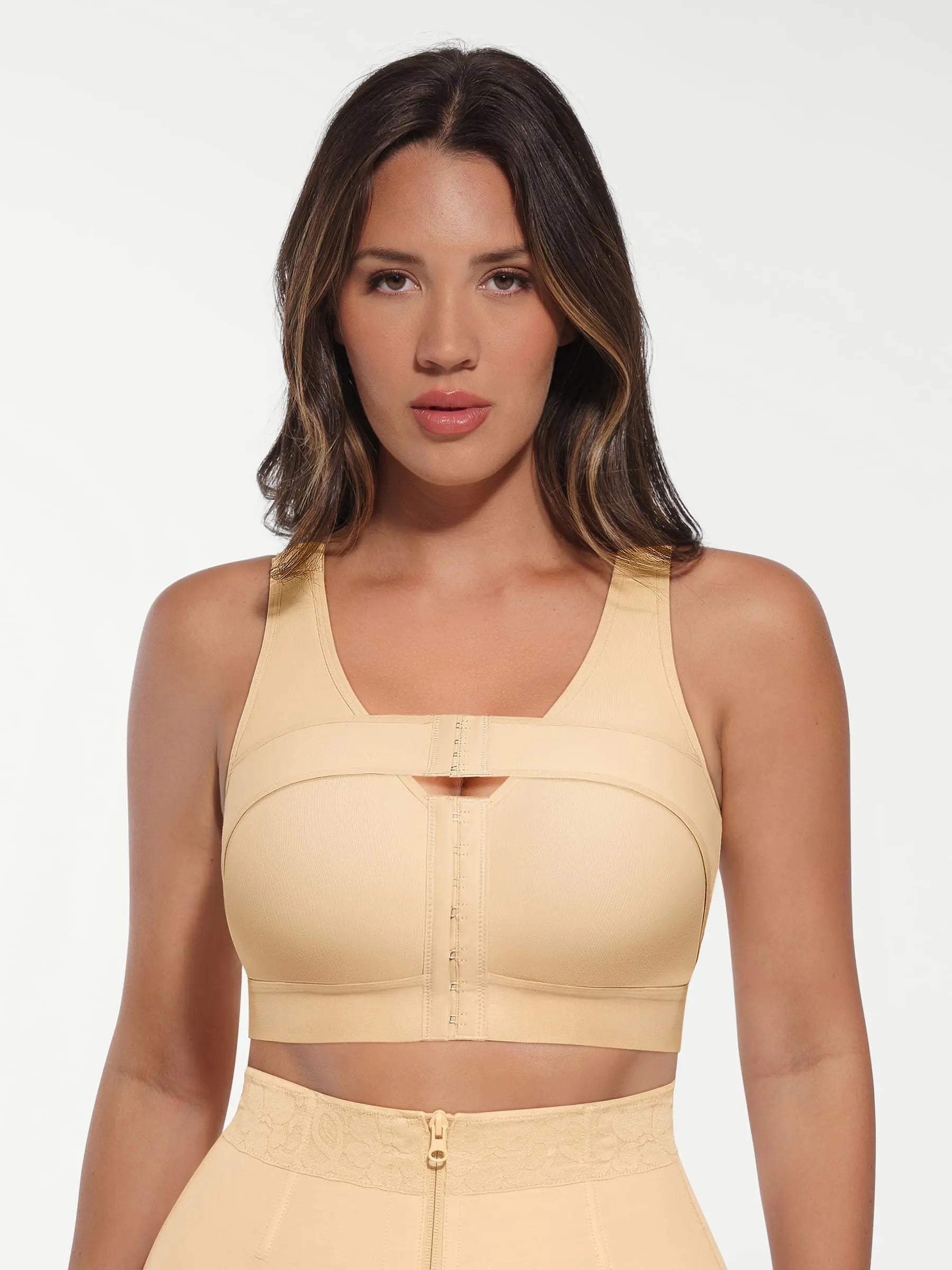 Neonwears Post-Surgical Full Coverage Bra With Support Band