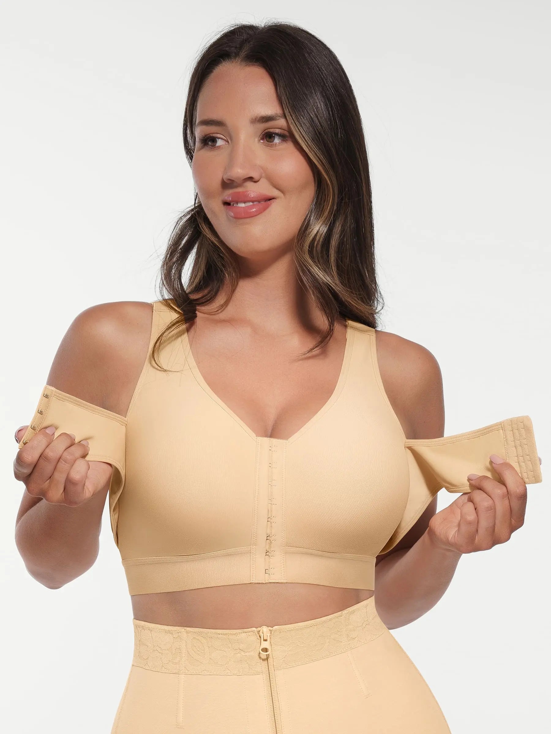 Neonwears Post-Surgical Full Coverage Bra With Support Band