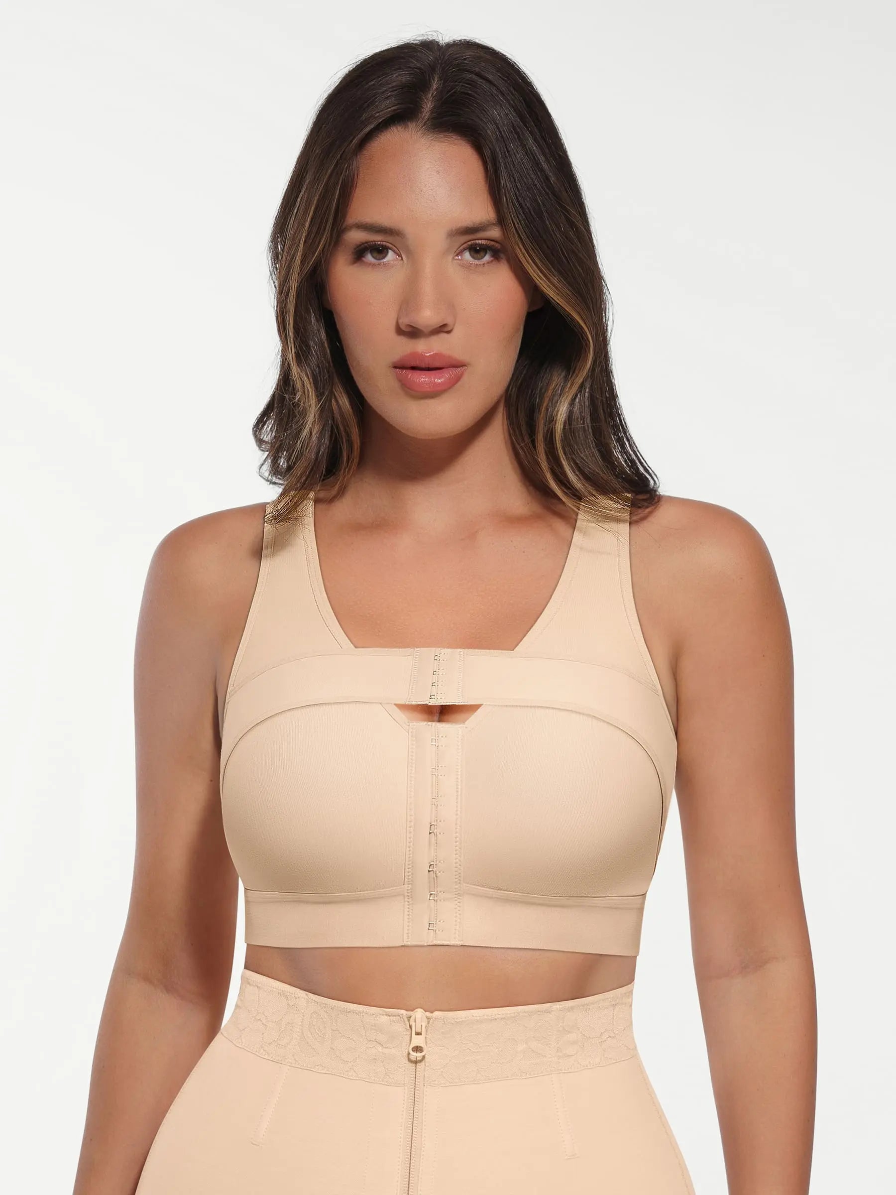 Neonwears Post-Surgical Full Coverage Bra With Support Band