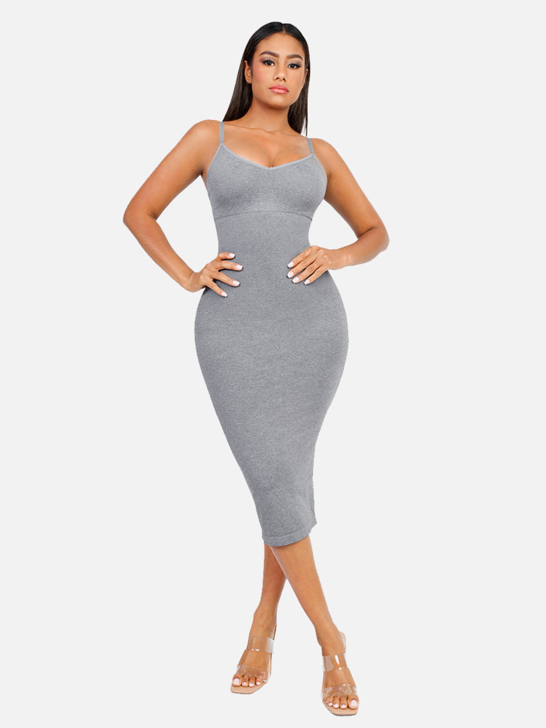 Neonwears Seamless Midi Body Shaper Dress