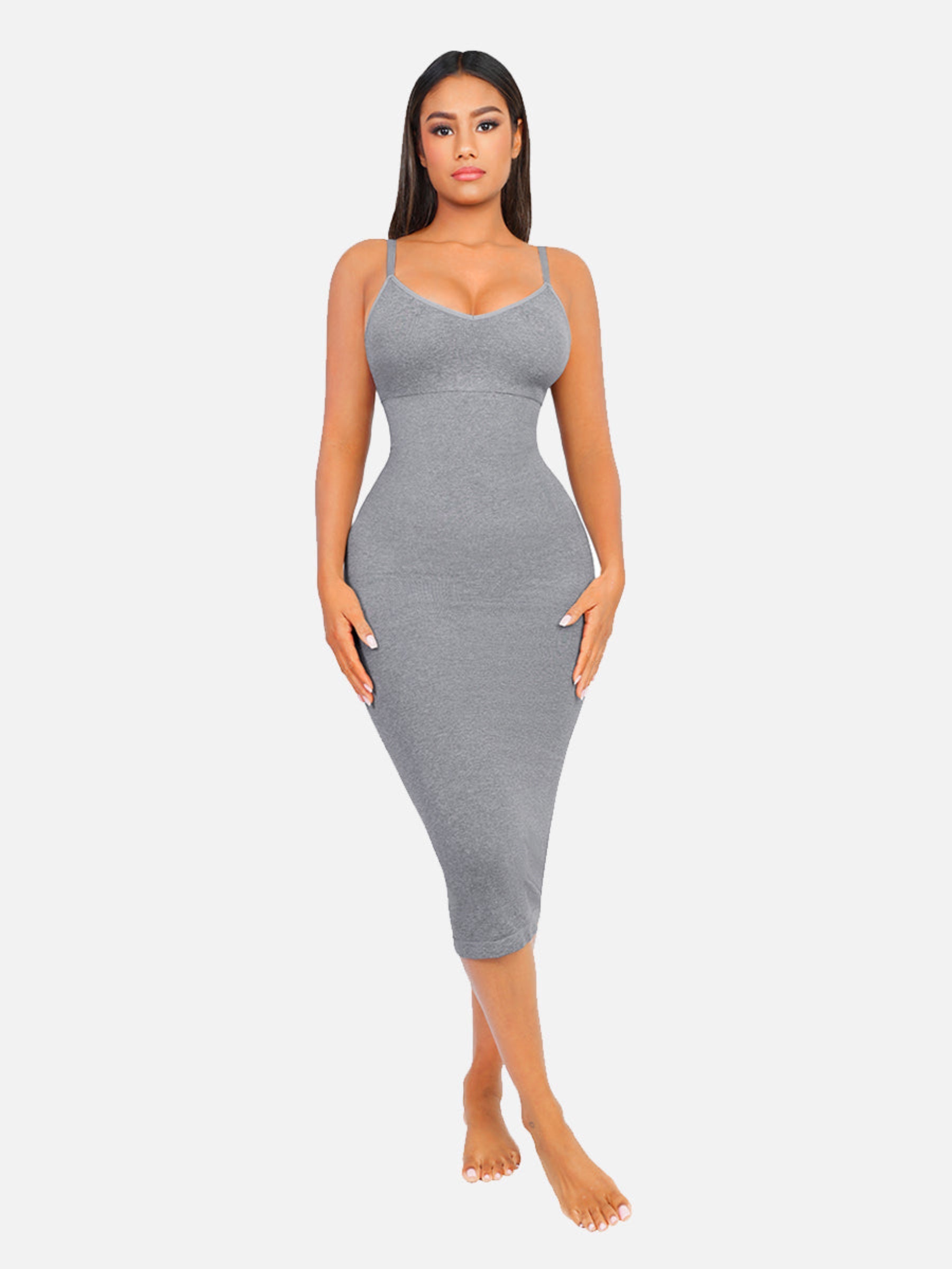 Neonwears Seamless Midi Body Shaper Dress
