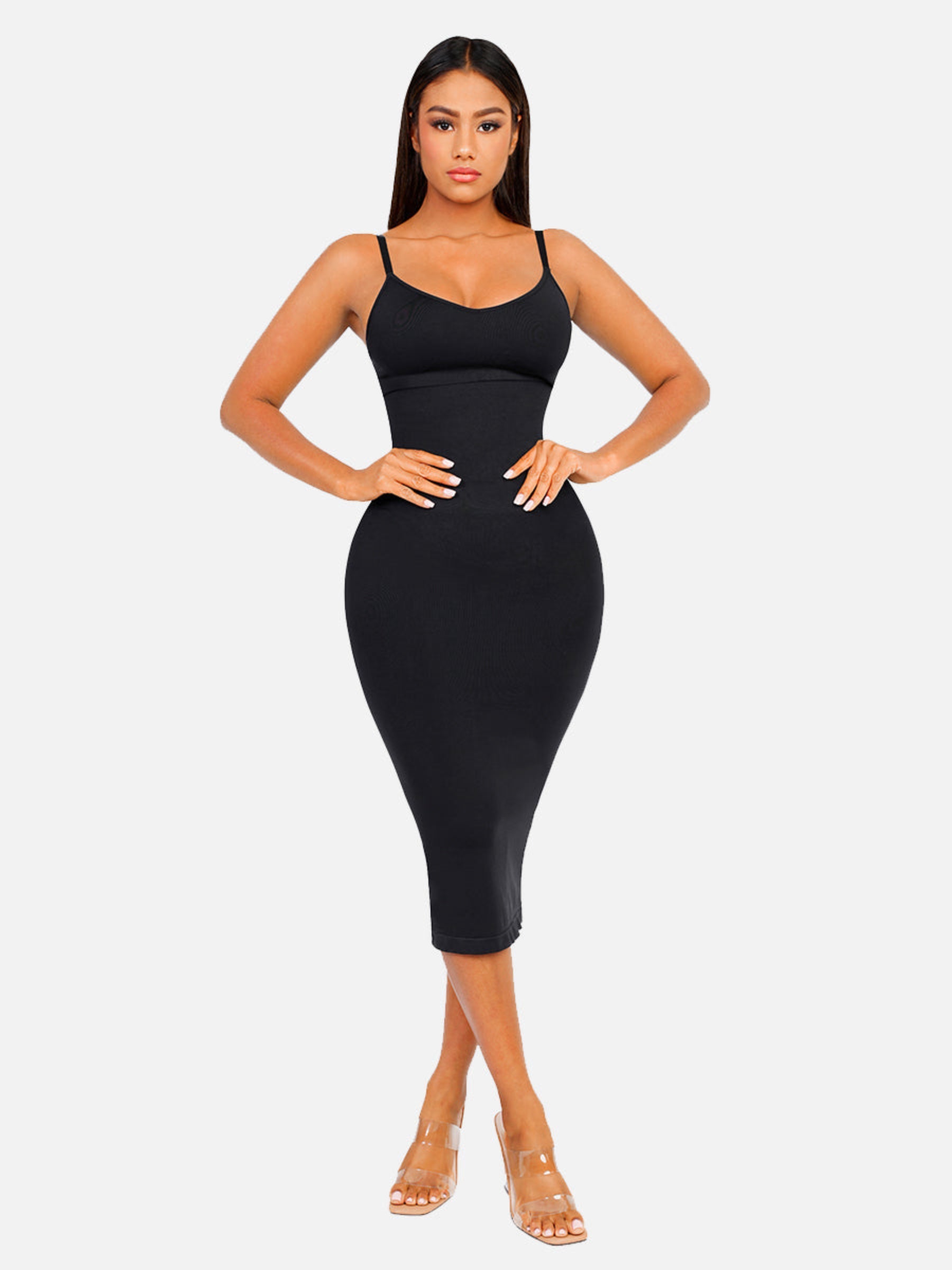 Neonwears Seamless Midi Body Shaper Dress