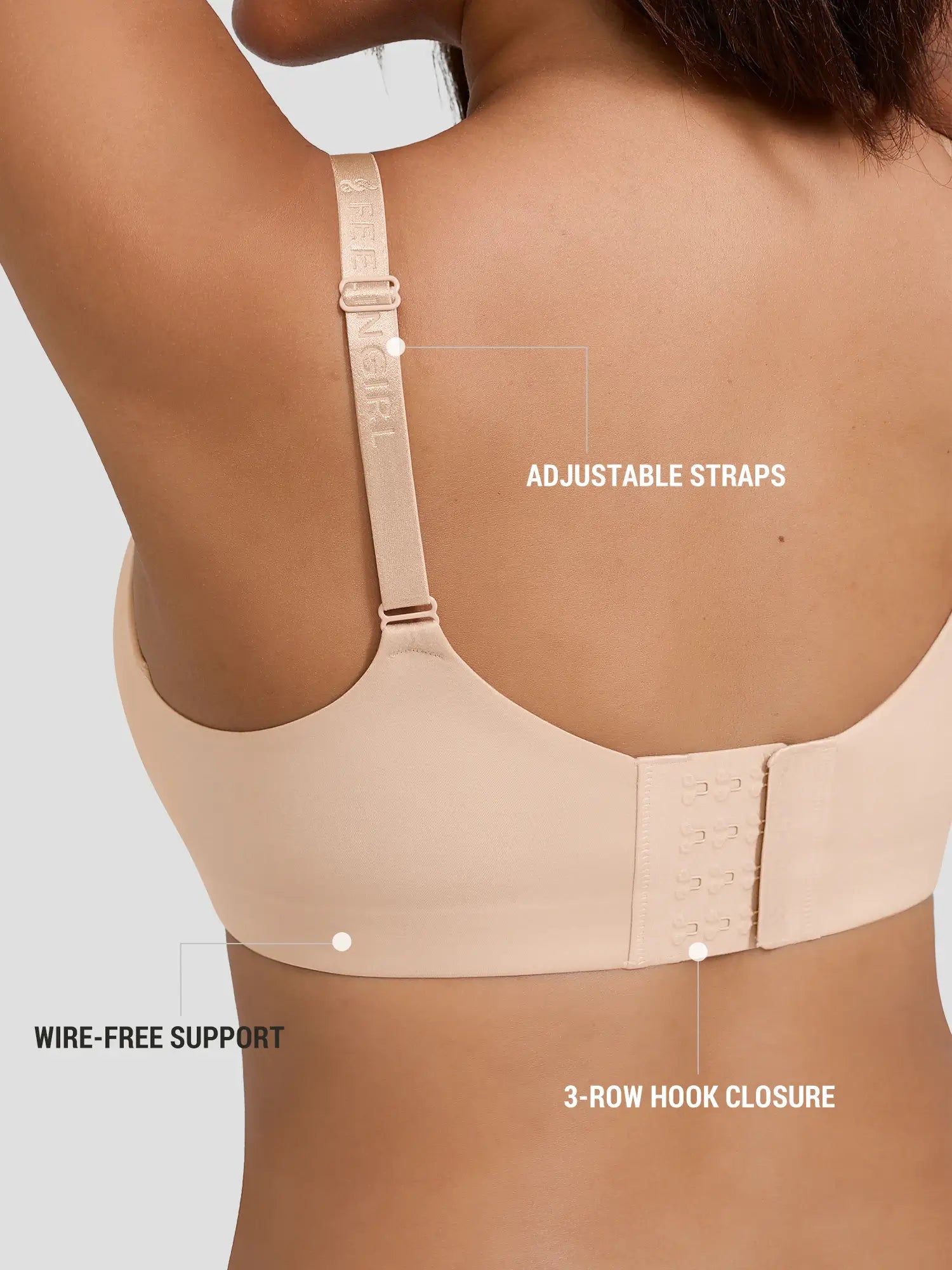 Neonwears Cloud Soft Wireless Bra Seamless Lift Support Everyday Wear